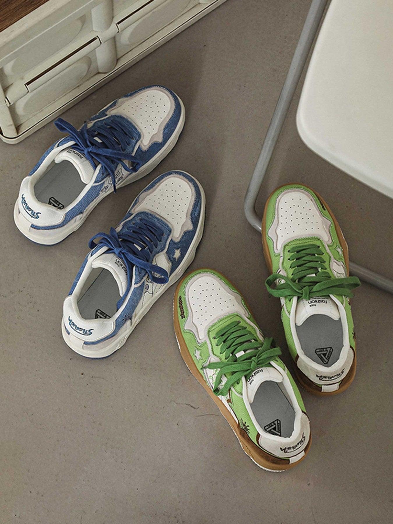 Concert Outfit Casual Sports Thick-Soled Board Shoes Concert Outfit Casual Sports Thick-Soled Board Shoes