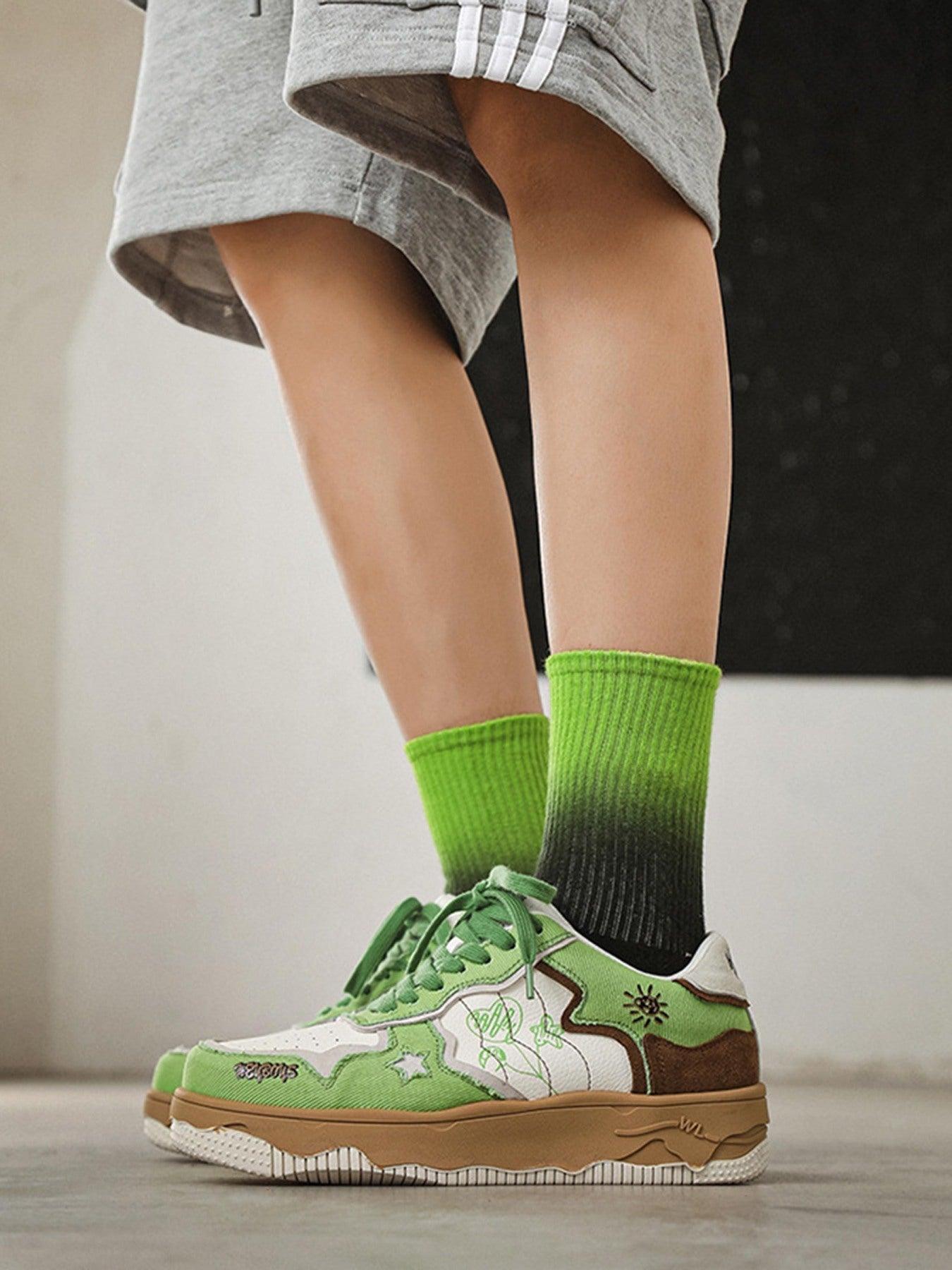 Concert Outfit Casual Sports Thick-Soled Board Shoes Concert Outfit Casual Sports Thick-Soled Board Shoes