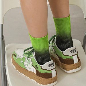 Concert Outfit Casual Sports Thick-Soled Board Shoes