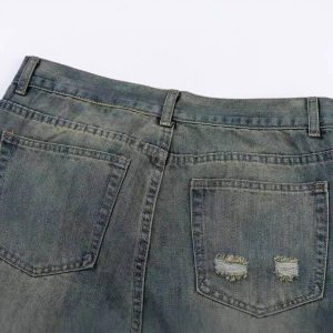 Concert Outfit Cat Graffiti Print Jeans