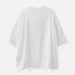 Concert Outfit Chain Decorated Oversized T-Shirt