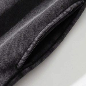 Concert Outfit Character Portrait Old Hip-Hop Loose Worn Hoodie