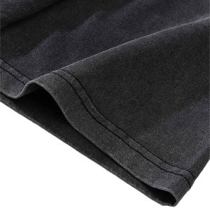 Concert Outfit Character Printed Washed & Aged T-Shirt