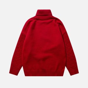 Concert Outfit Christmas Socks and Rabbit Print Sweater