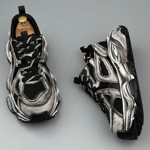 Concert Outfit Chunky Sole Breathable Running Sneakers