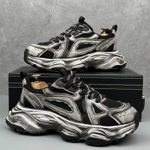 Concert Outfit Chunky Sole Breathable Running Sneakers
