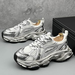 Concert Outfit Chunky Sole Breathable Running Sneakers