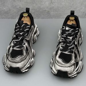 Concert Outfit Chunky Sole Breathable Running Sneakers
