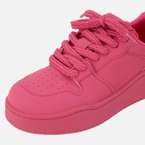 Concert Outfit Chunky Sole Street Rap Sneakers