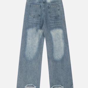 Concert Outfit Circle Cut-Out Jeans