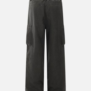 Concert Outfit Classic Multi-Pocket Cargo Pants