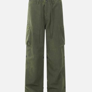 Concert Outfit Classic Multi-Pocket Cargo Pants