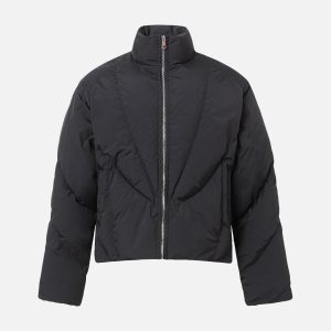 Concert Outfit Classic Stand Collar Puffer Jacket