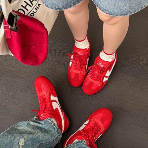 Concert Outfit Classic Suede Low Top Sneakers