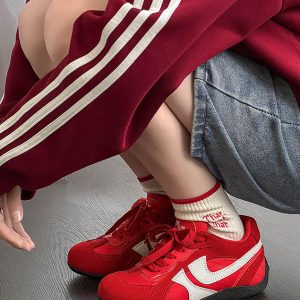 Concert Outfit Classic Suede Low Top Sneakers