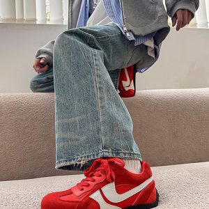 Concert Outfit Classic Suede Low Top Sneakers