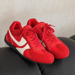 Concert Outfit Classic Suede Low Top Sneakers