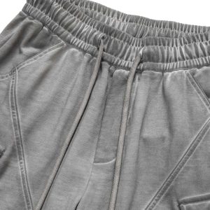 Concert Outfit Classic Velour Cargo Shorts