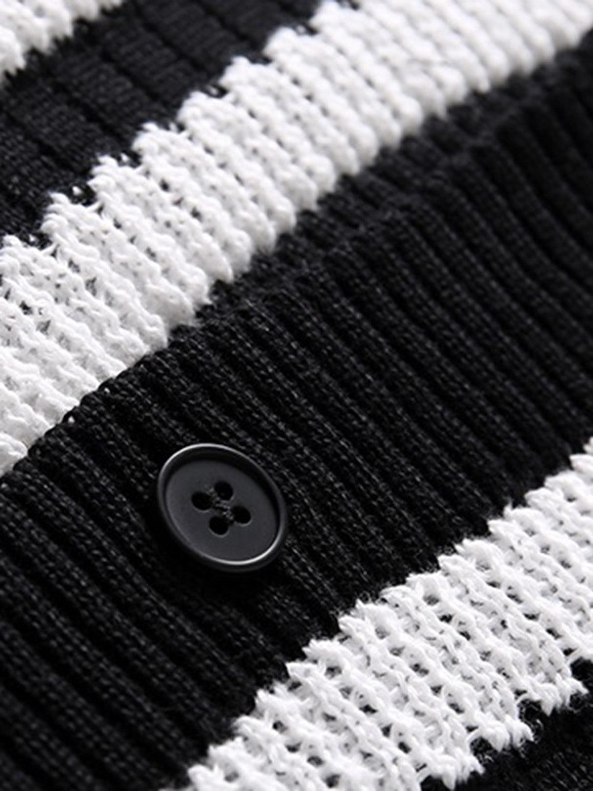 Concert Outfit Cleanfit Striped Knit Cardigan Shirt Concert Outfit Cleanfit Striped Knit Cardigan Shirt