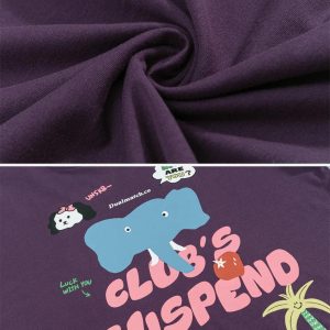 Concert Outfit Club Suspend Cartoon Tee