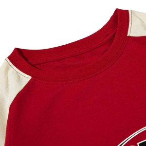 Concert Outfit Color-Blocked Strip Racing T-Shirt