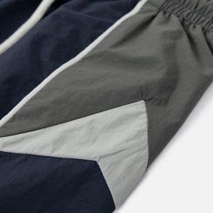 Concert Outfit Color Blocking Athleisure Shorts