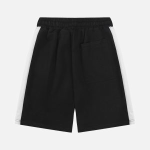 Concert Outfit Color-Coded Printed Casual Shorts