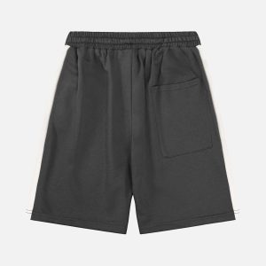 Concert Outfit Color-Coded Printed Casual Shorts