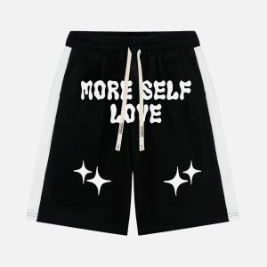 Concert Outfit Color-Coded Printed Casual Shorts