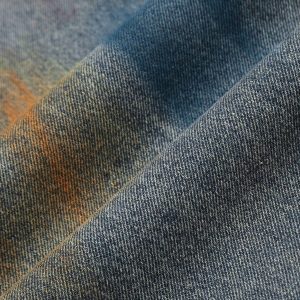 Concert Outfit Colorful Graffiti Jeans