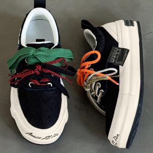 Concert Outfit Colorful Lace-Up Sneakers