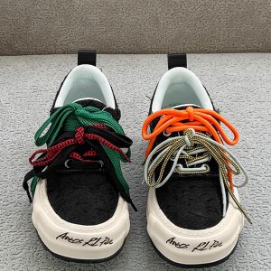 Concert Outfit Colorful Lace-Up Sneakers