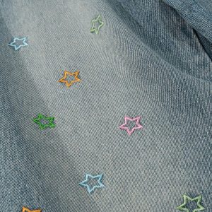 Concert Outfit Colorful Star Loose Jeans