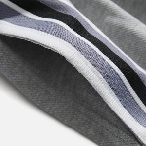 Concert Outfit Colorful Stripe Shorts