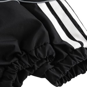 Concert Outfit Contrast color patchwork Track Jacket