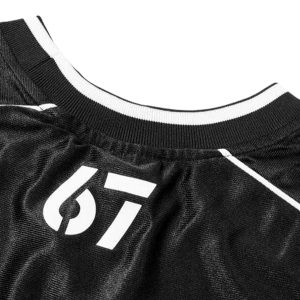 Concert Outfit Contrast Stitching Letter Jersey T-Shirt