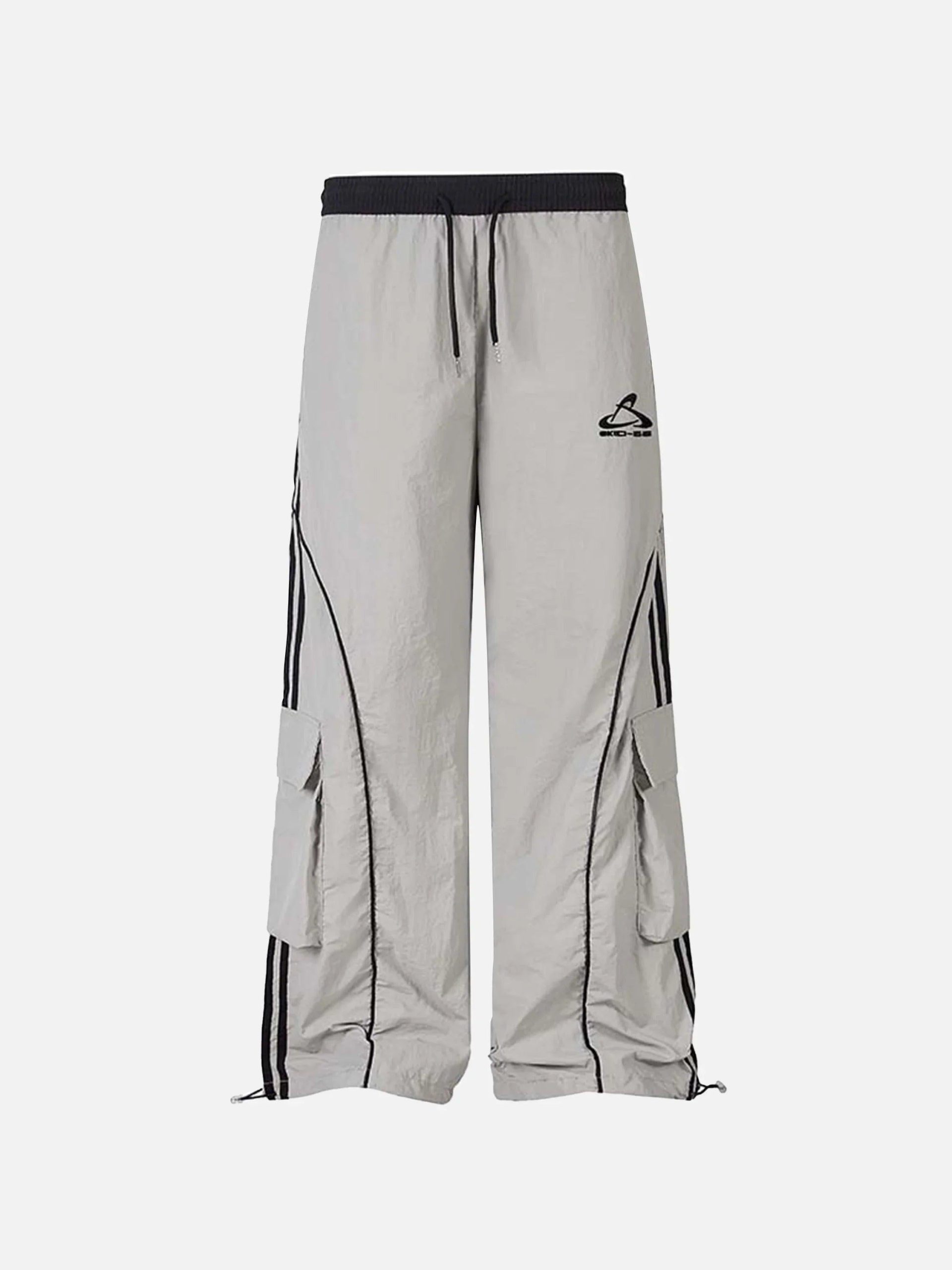 Concert Outfit Contrast Striped Drawstring Sweatpants Concert Outfit Contrast Striped Drawstring Sweatpants