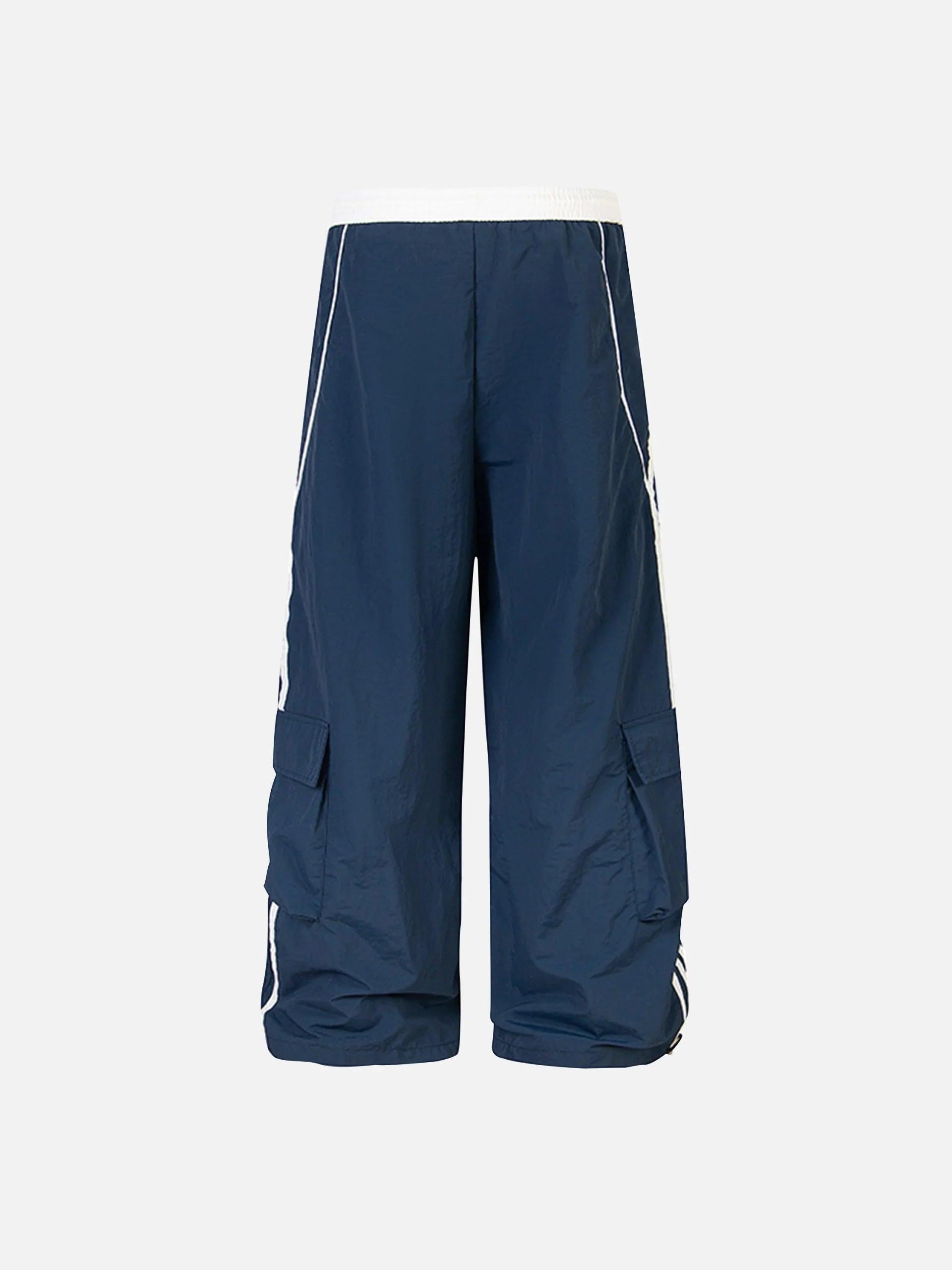 Concert Outfit Contrast Striped Drawstring Sweatpants Concert Outfit Contrast Striped Drawstring Sweatpants