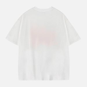 Concert Outfit Creative Alphabet Printed T-Shirt