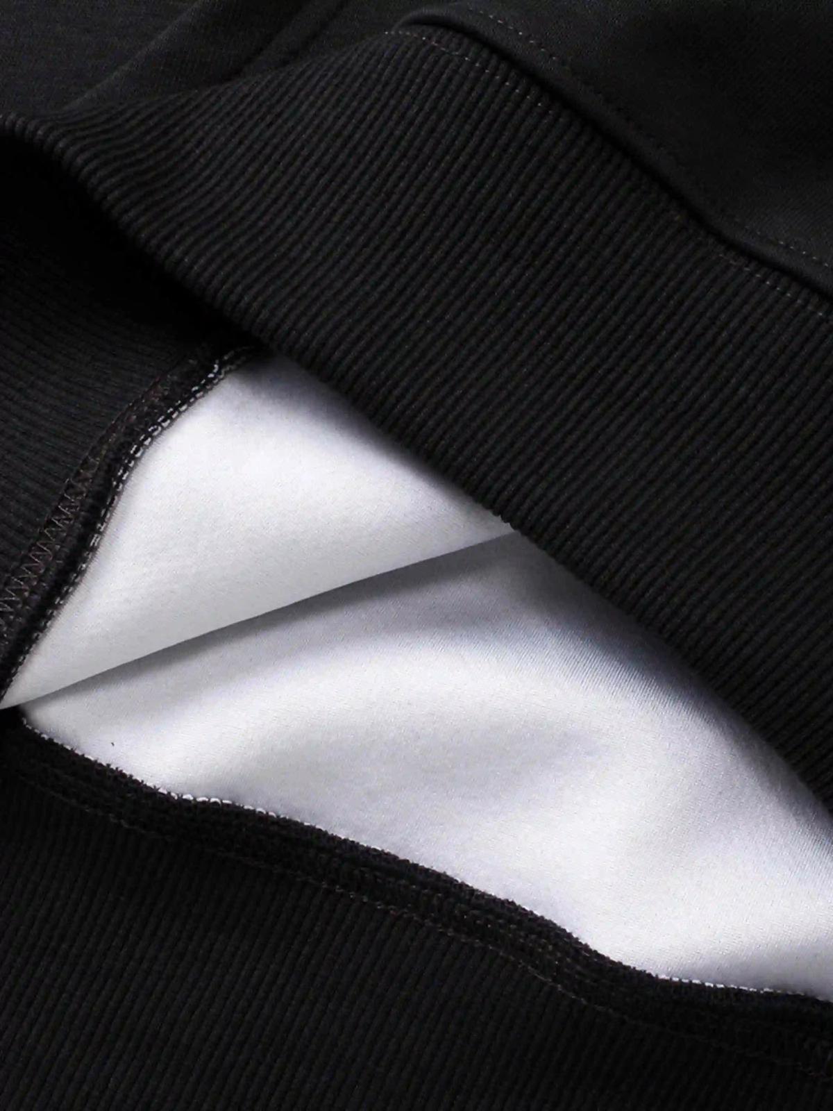 Concert Outfit Creative Handshake Print Hoodie Concert Outfit Creative Handshake Print Hoodie