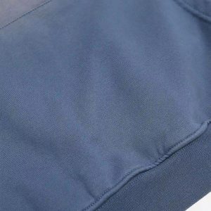 Concert Outfit Cross Lettering Embroidery Washed Hoodie