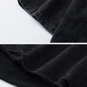 Concert Outfit Crossprint Washed Hooded Tee