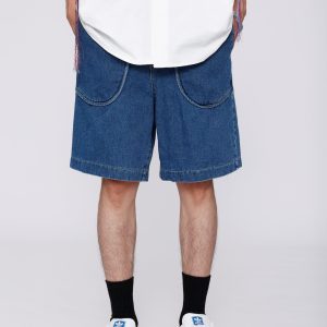 Concert Outfit Curved Pockets Jorts