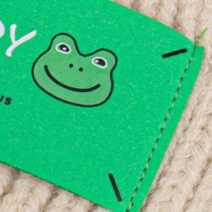 Concert Outfit Cute Cartoon 3D Frog Knitting Hat