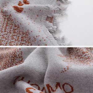 Concert Outfit Cyberpunk Dot Matrix Sweater Vest