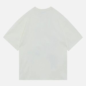 Concert Outfit Dairy Cow Print Cotton Tee