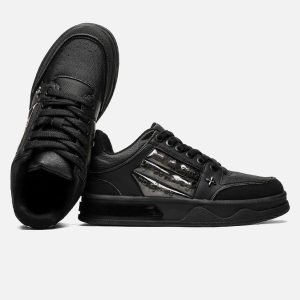 Concert Outfit Dark Embroidered Letters Skate Shoes