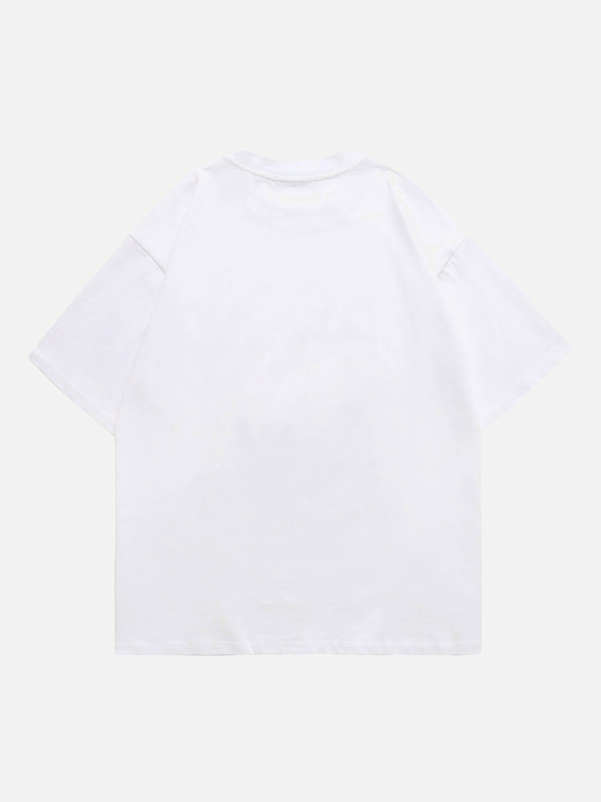 Concert Outfit Dark Silhouette Print T-Shirt Concert Outfit Dark Silhouette Print T-Shirt