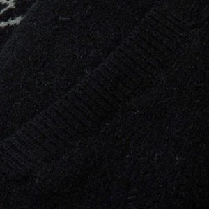 Concert Outfit Dark Spider Web Zipper Stand Collar Cardigan