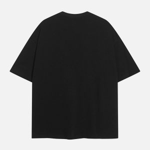 Concert Outfit Dark Sunset Ocean Print Street Rap T-Shirt